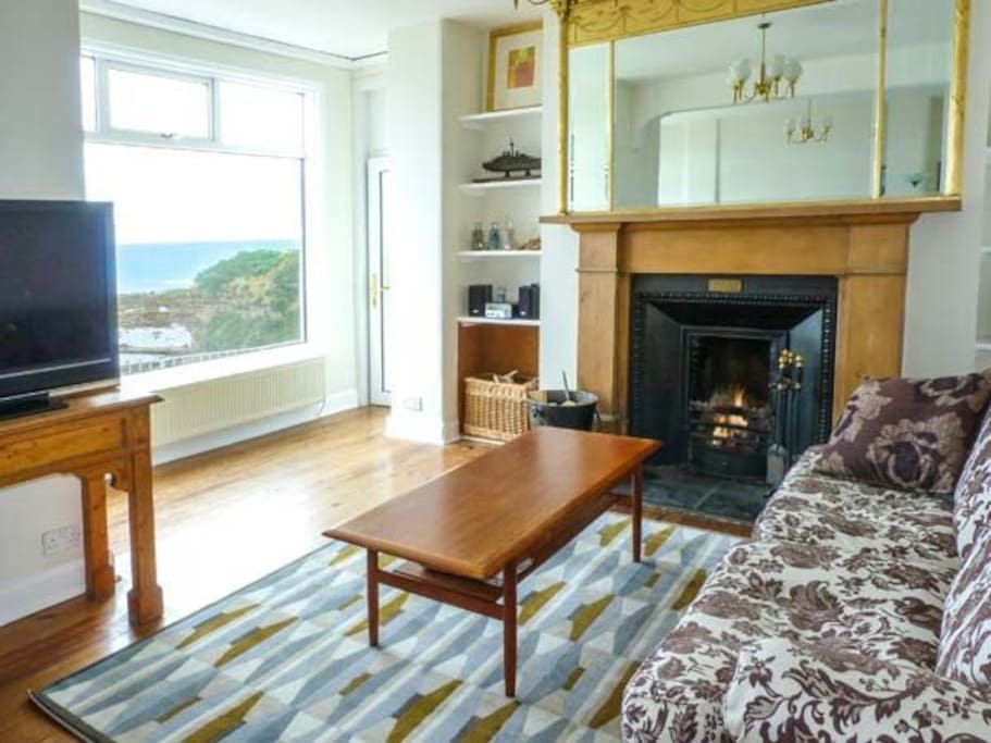 Breathtaking views from the sitting room and sunroom