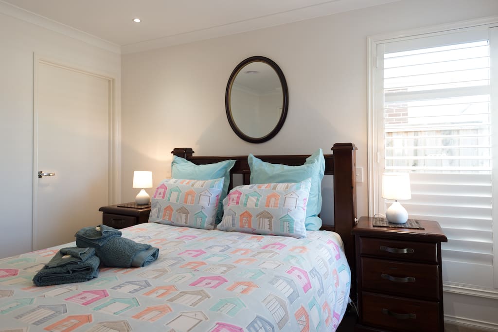 Guest Bedroom with Ensuite Down stairs