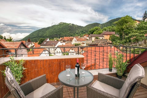 Central Sky View Studio & Rooftop Terrace - No.5