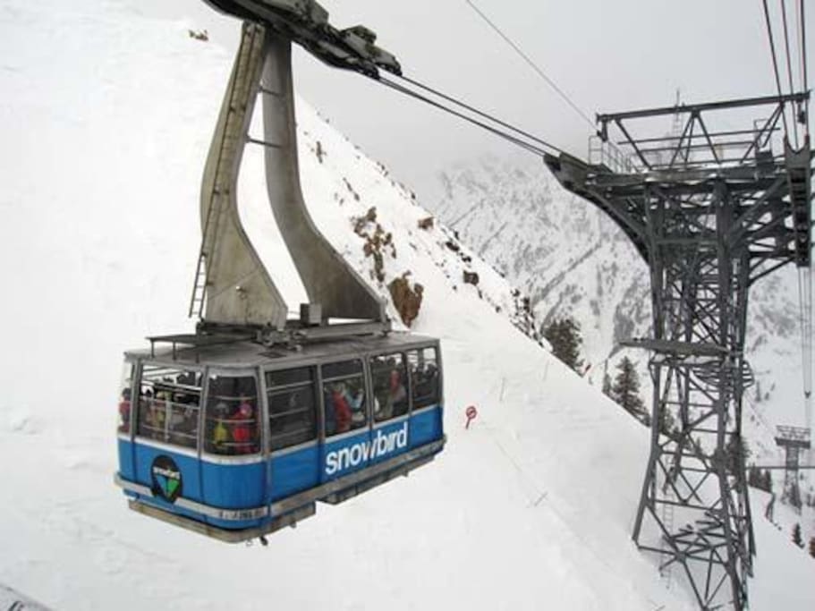 World renowned Snowbird TRAM