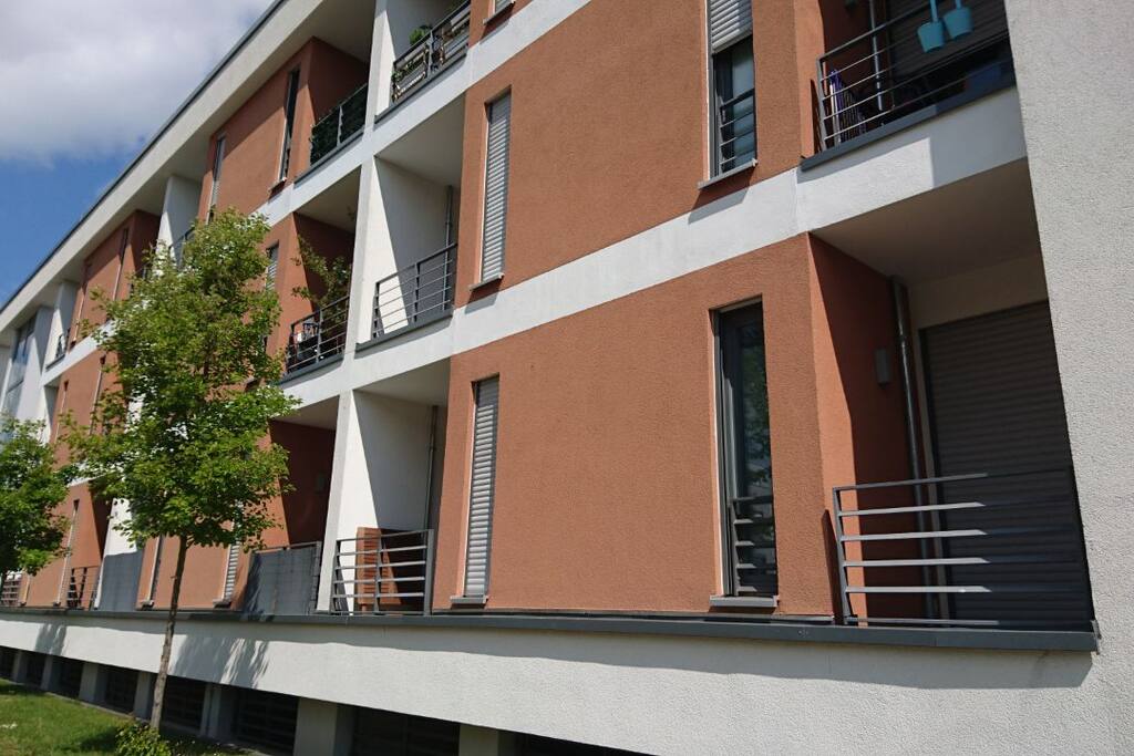 The building