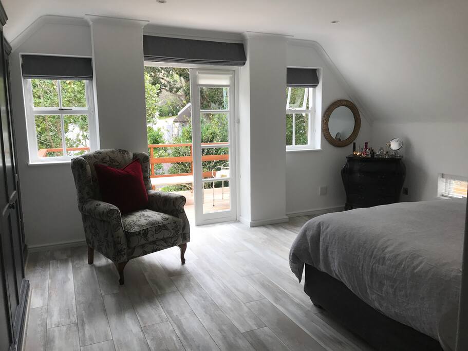 Main bedroom with verandah