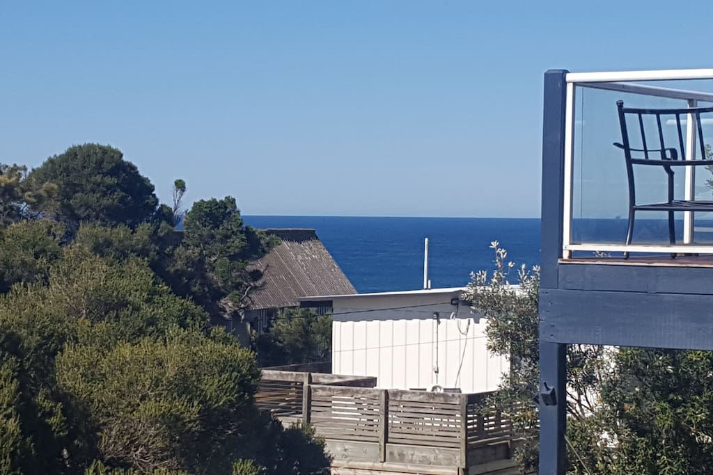 View from the rear deck