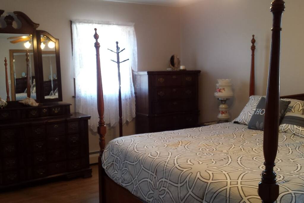 Bedroom #1 in main house 2nd floor King Bed