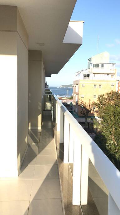 Vista parcial do mar!!!