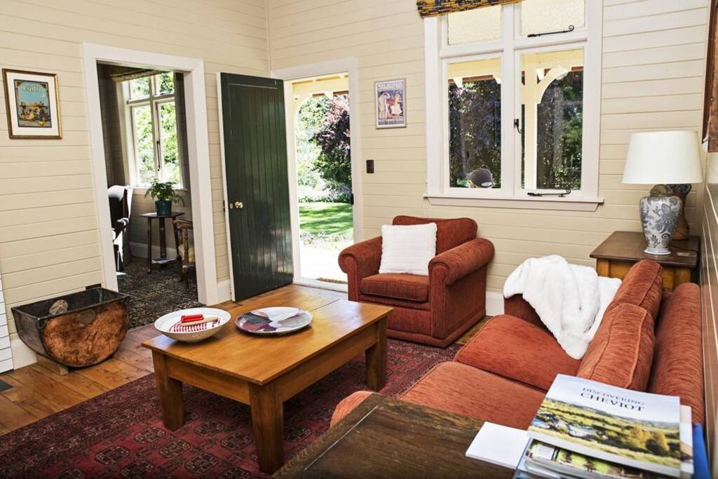 Surrounded by nature, relax in our cosy living space.