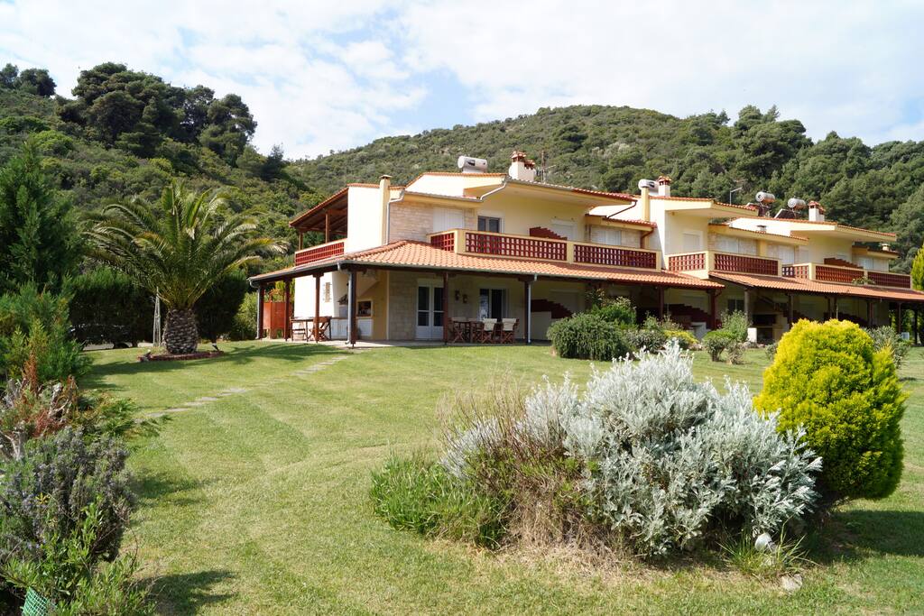 View of the front part of the house