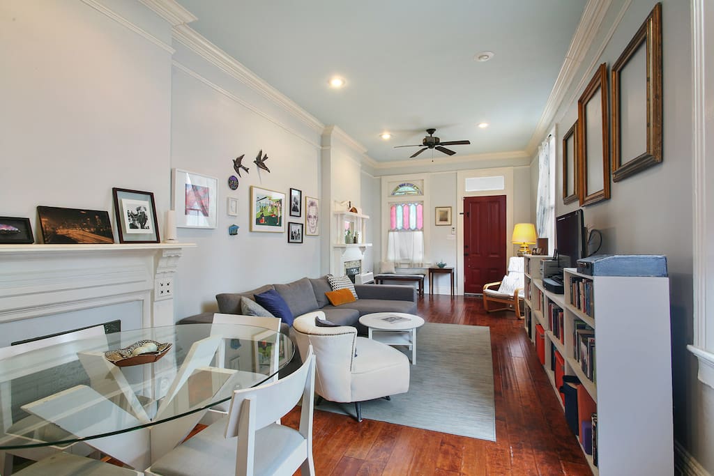 Downstairs - dining area view