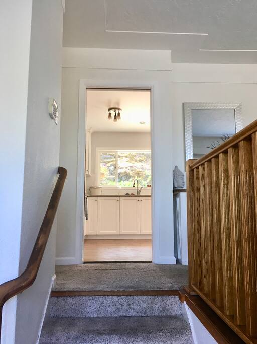 Entryway to Upstairs