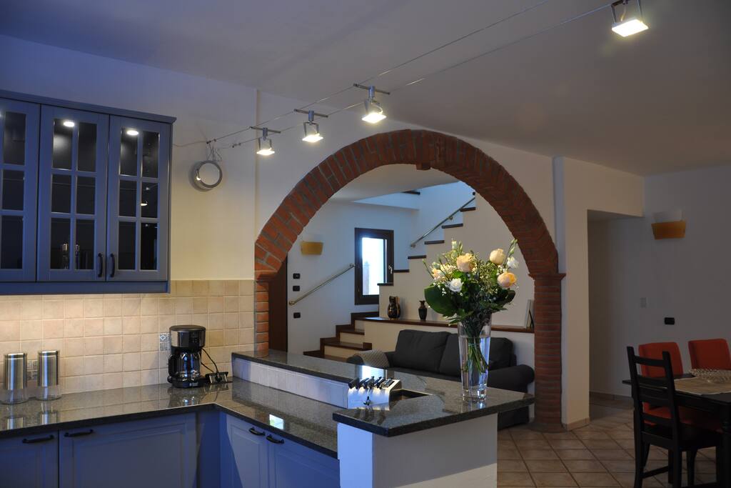 Vista dalla cucina