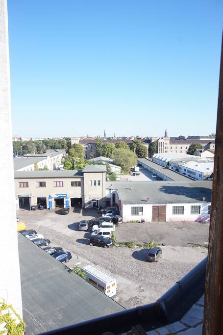 THE VIEW Die Aussicht aus dem 5. Stock