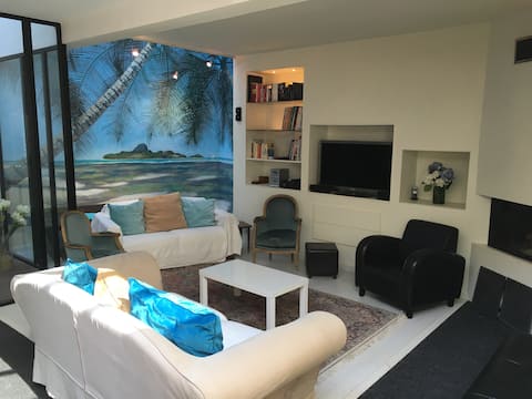 Large duplex, terrace, garage, Dieppe center