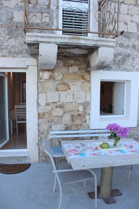 Terrace on the sea