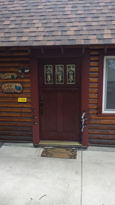 Dutch door for added breeze and sunlight