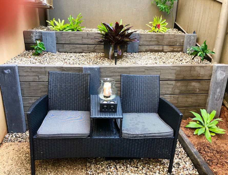 Private Area out Back of Side Garden