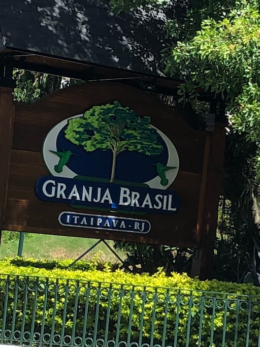Entrada do condomínio