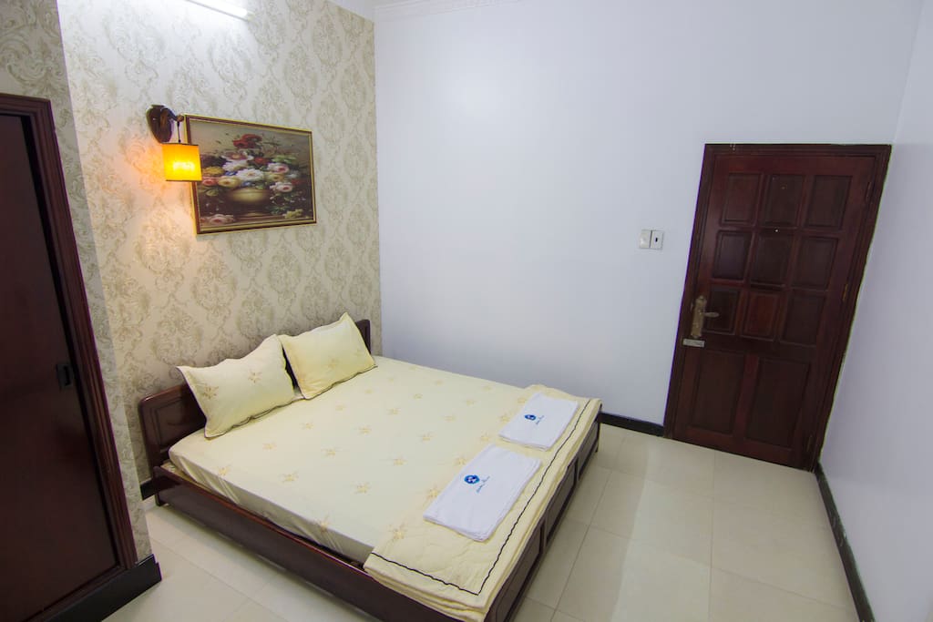 Bedroom 305 with a comfortable double bed for great night's sleep