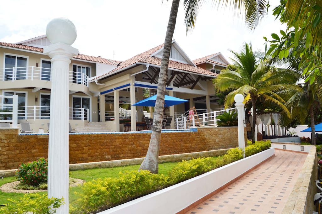 Casa privada frente al mar