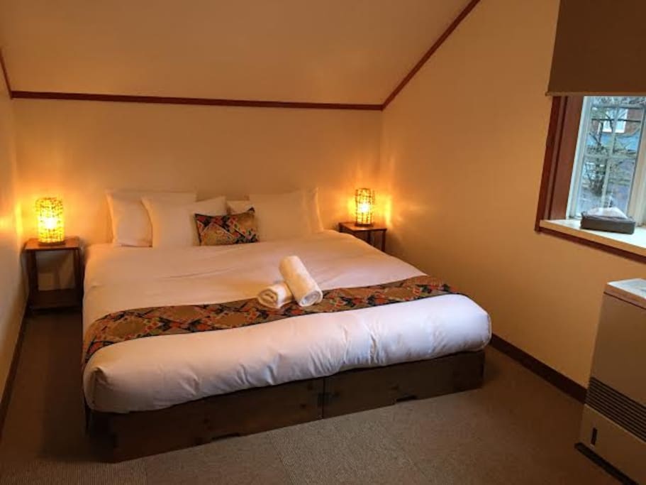 King Bed in two bedroom family suite