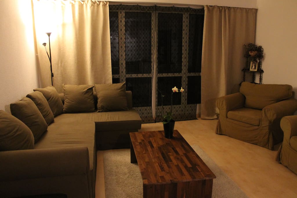 Cosy and spacious living room.