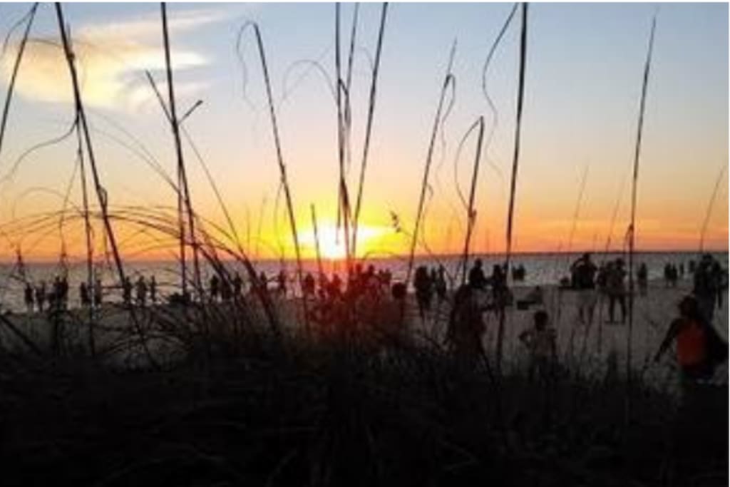 Ft Myers Beach Sunset.