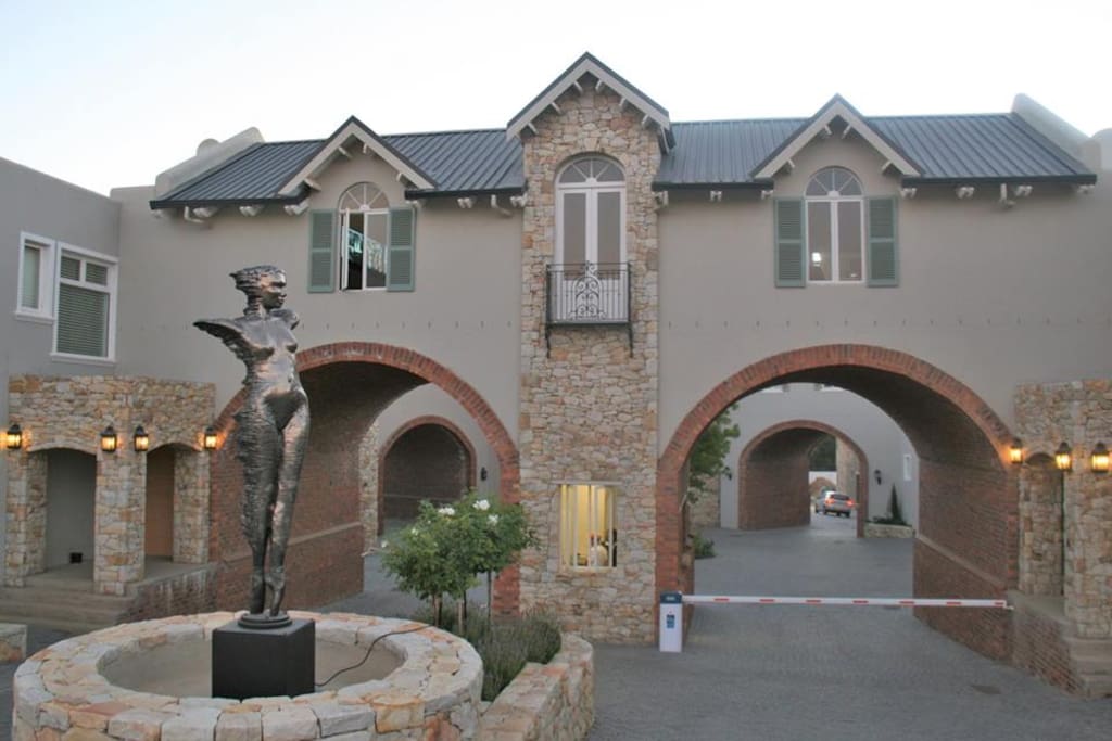 Security Entrance to the Estate