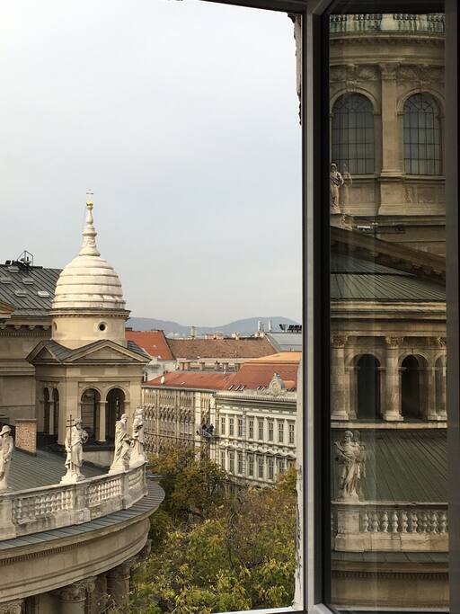 breathtaking view from the window