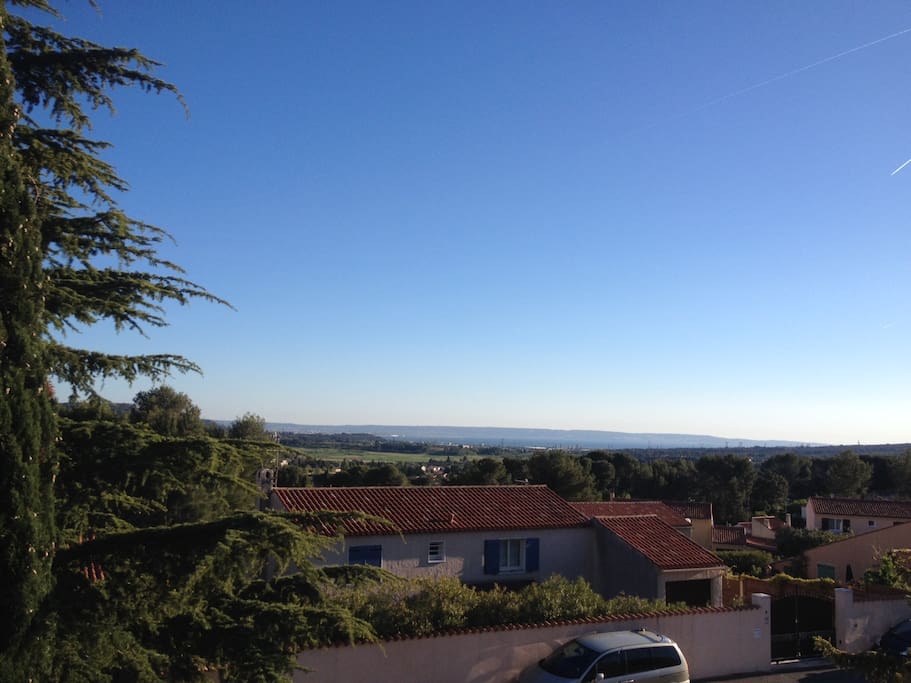 Vue dégagée.