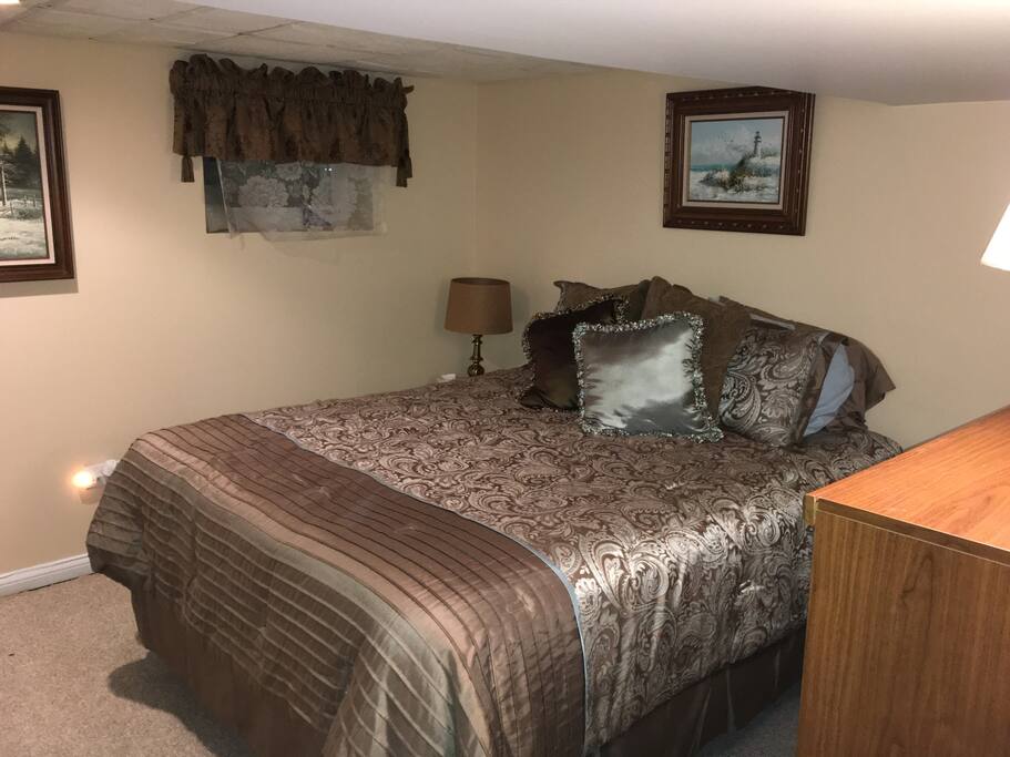 Bedroom 2: soft bed