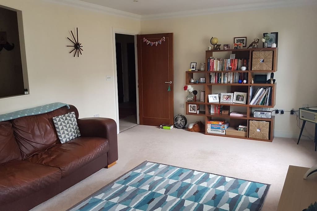 Modern spacious living area