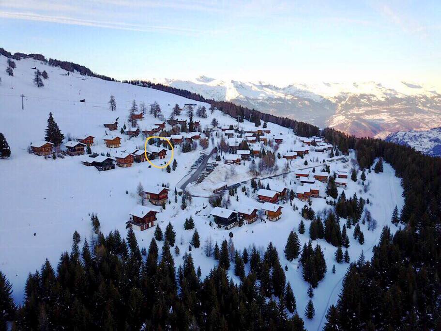 Die Lage unseres Chalets.