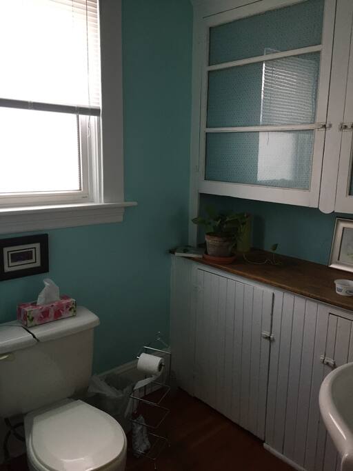 Main floor bath with stand-up shower