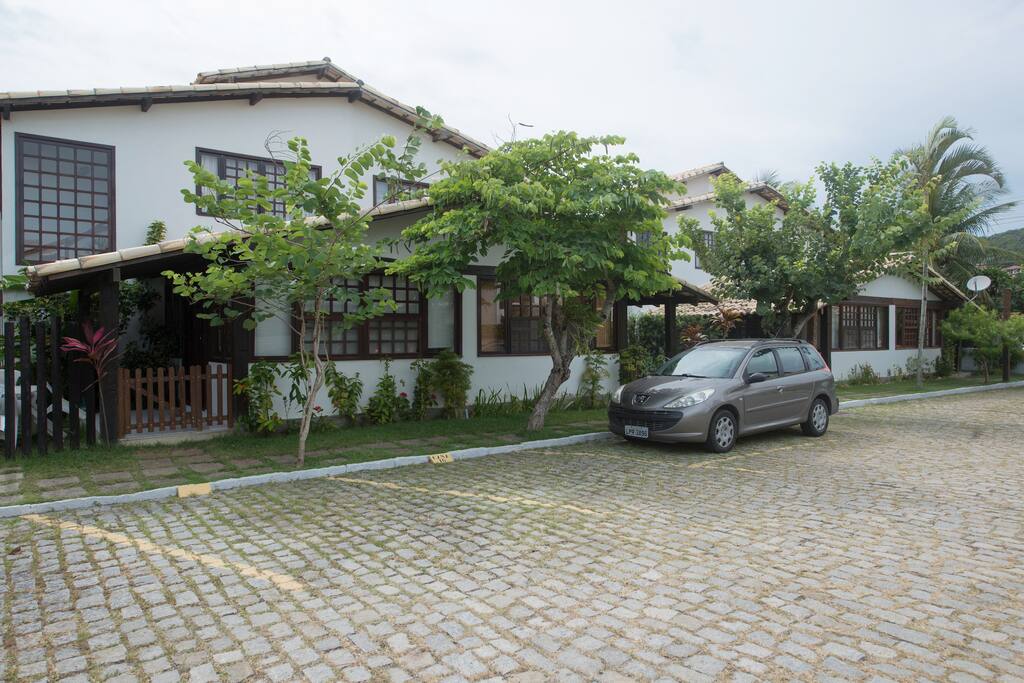 Casa charmosa em um tranquilo condomínio em Geribá