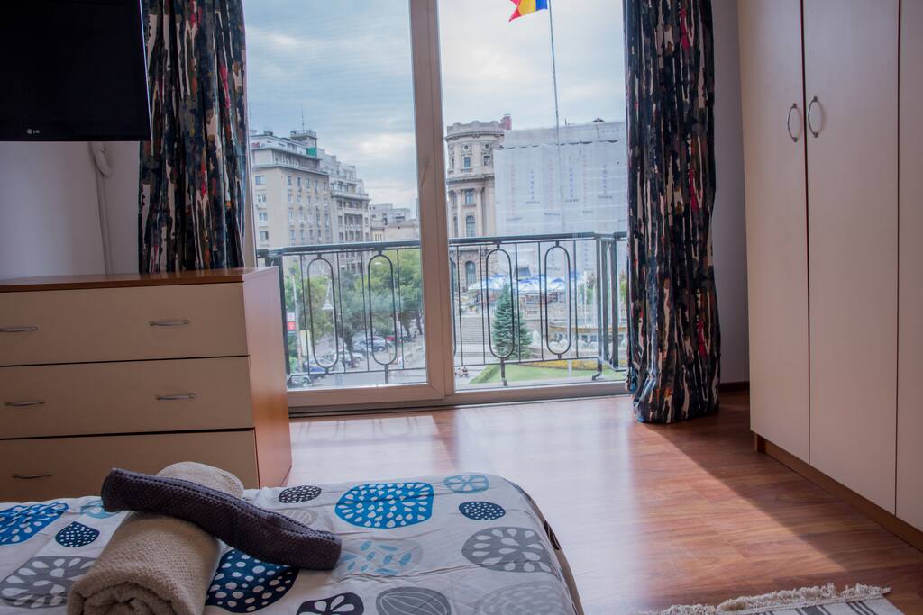 Bedroom view from bed