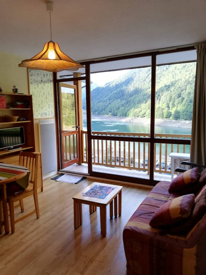 Jolie T2 5 Pers  Vue Lac Et Montagne - Lac d'Artouste