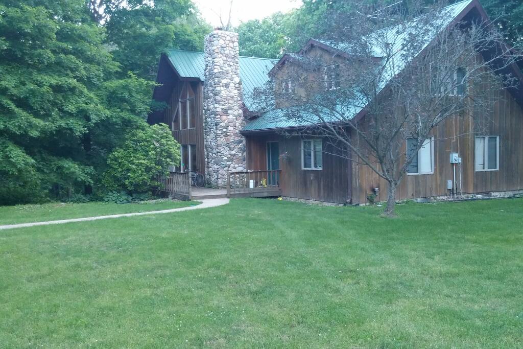 view from the drive