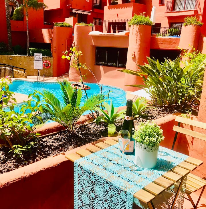 Fantástico Apartamento A 2 Minutos De La Playa. - Marbella