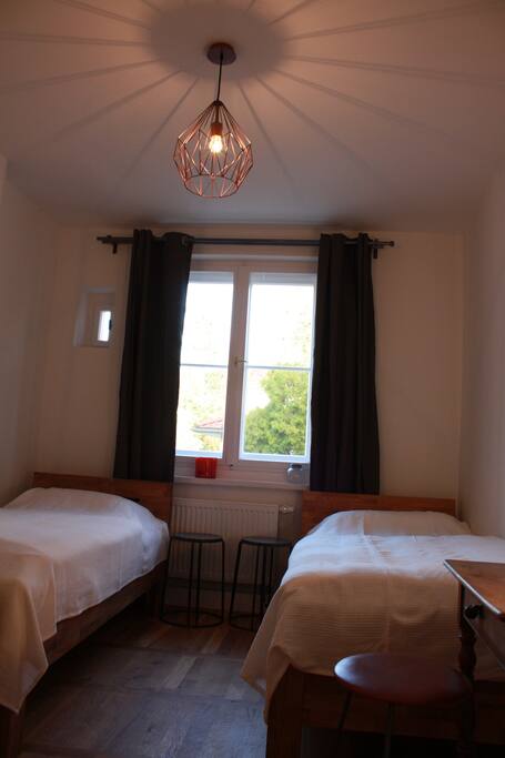 eines der Schlafzimmer