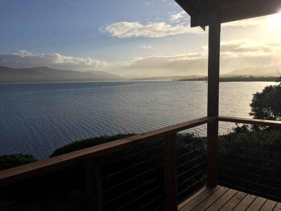 View from upstairs deck