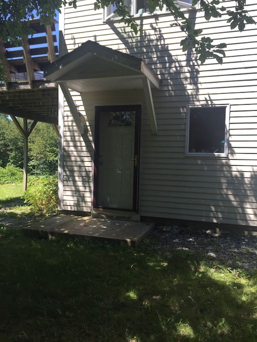 This is the entrance to your apartment.