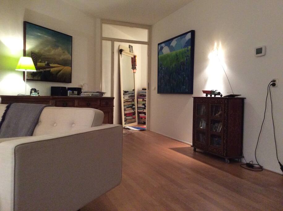 The apartment has a great atmosphere