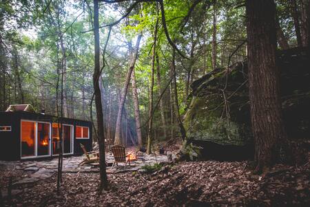 Container Cabin in the Catskills