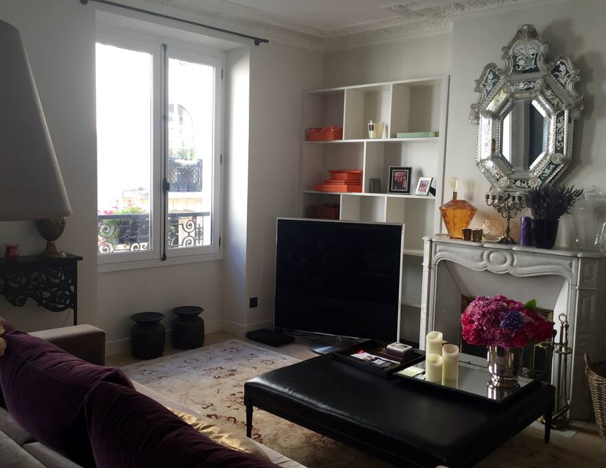 Salon côté TV