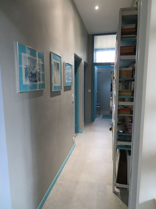 Couloir commun des chambres