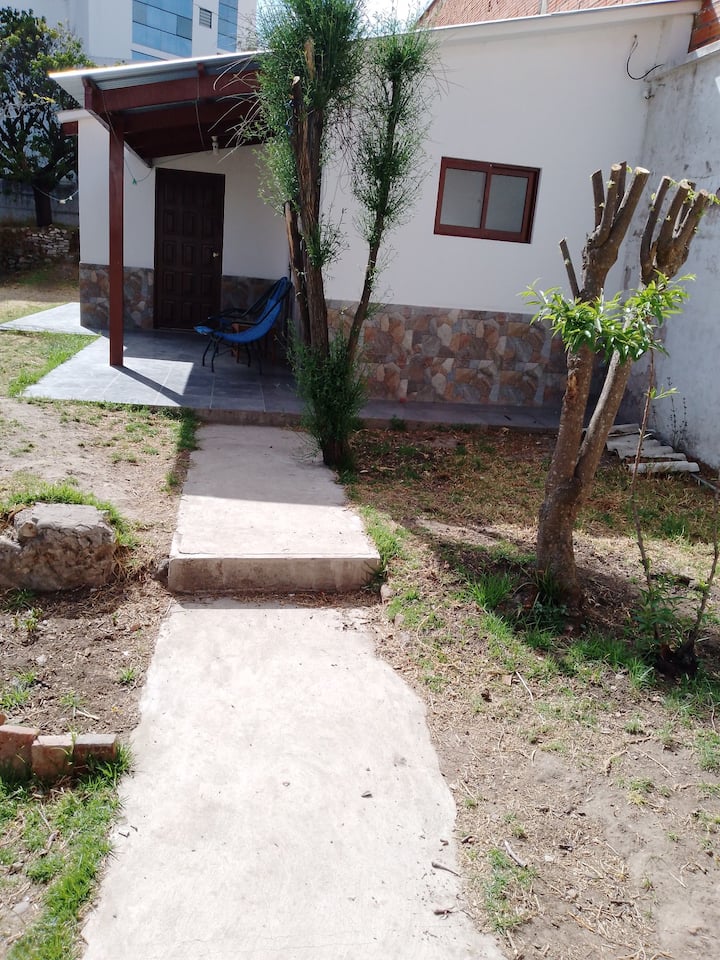Guest house with a work or passing garden. Guesthouses for Rent in