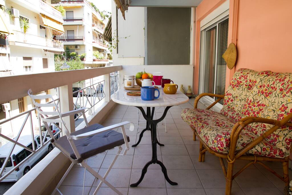 Front view balcony
