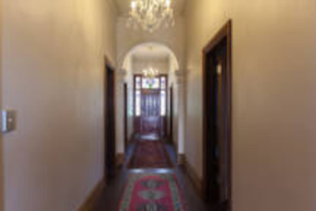 Hallway, old world charm