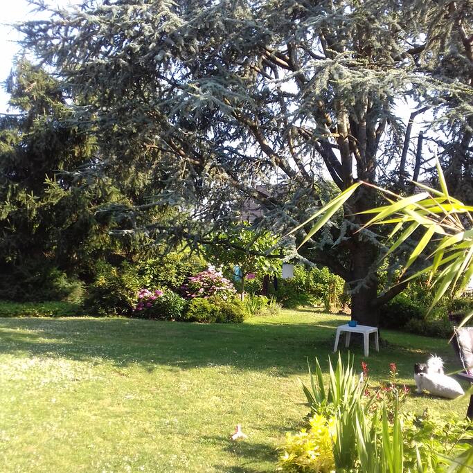 Jardin de 1000m2 au calme avec grande terrasse