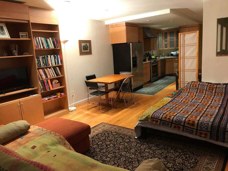 Opposite view of sitting area
