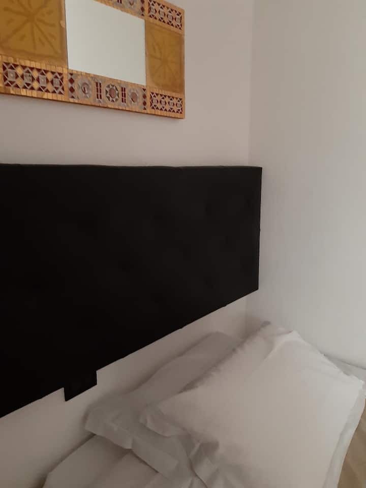 letto 1 piazza e mezza con bagno privato